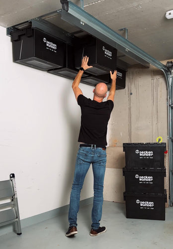 WINSOON Garagen-Aufbewahrungssystem Organisations-Schienenhaken, Groß